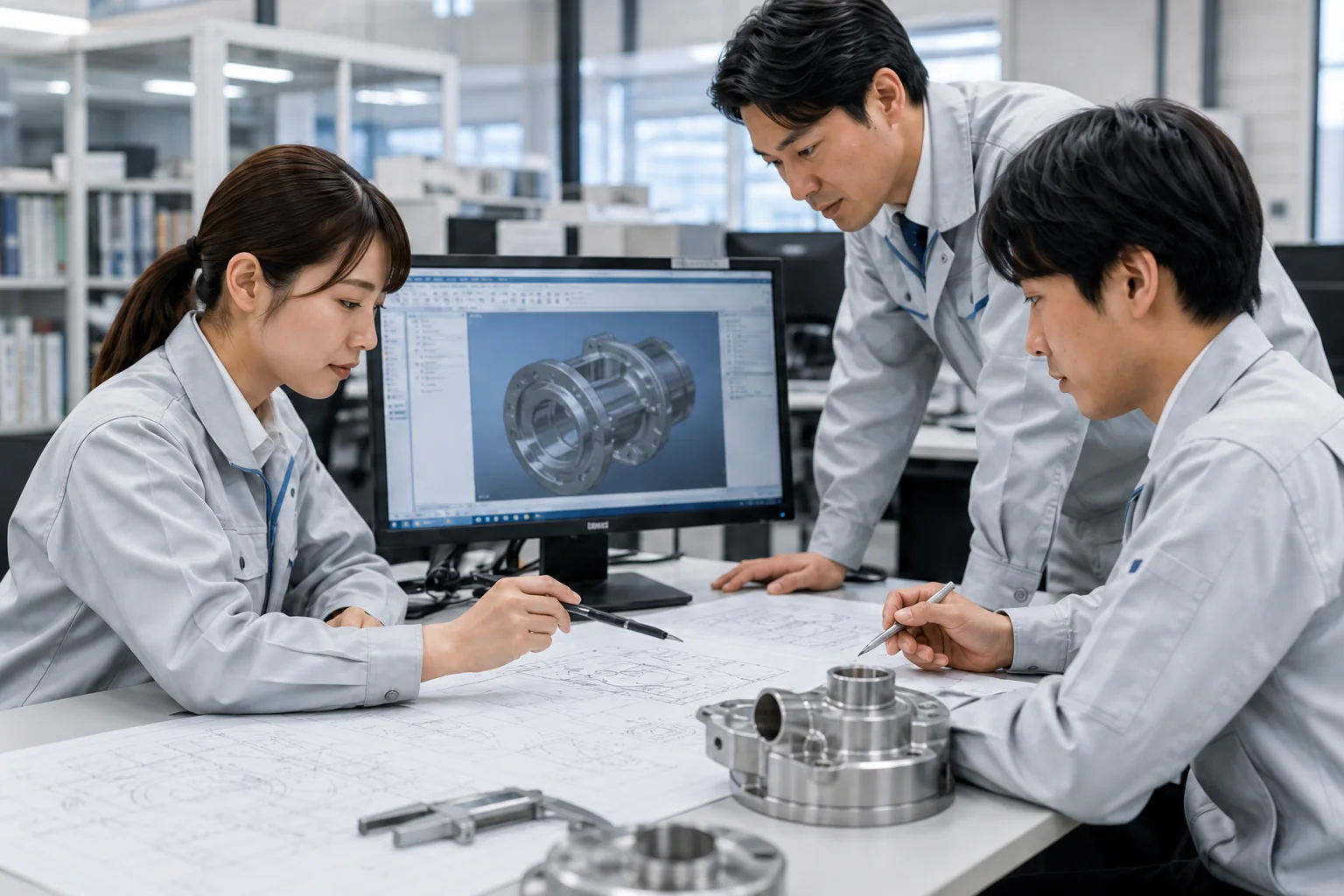 設計全体を見渡し、関係者と連携しながら仕事を進める